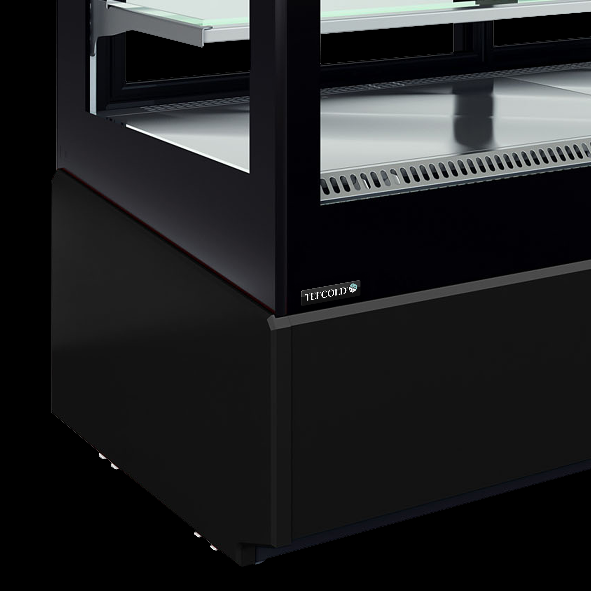 Picture of Tefcold CHOPIN 1000 FV-VP Black Chilled Display Cabinet