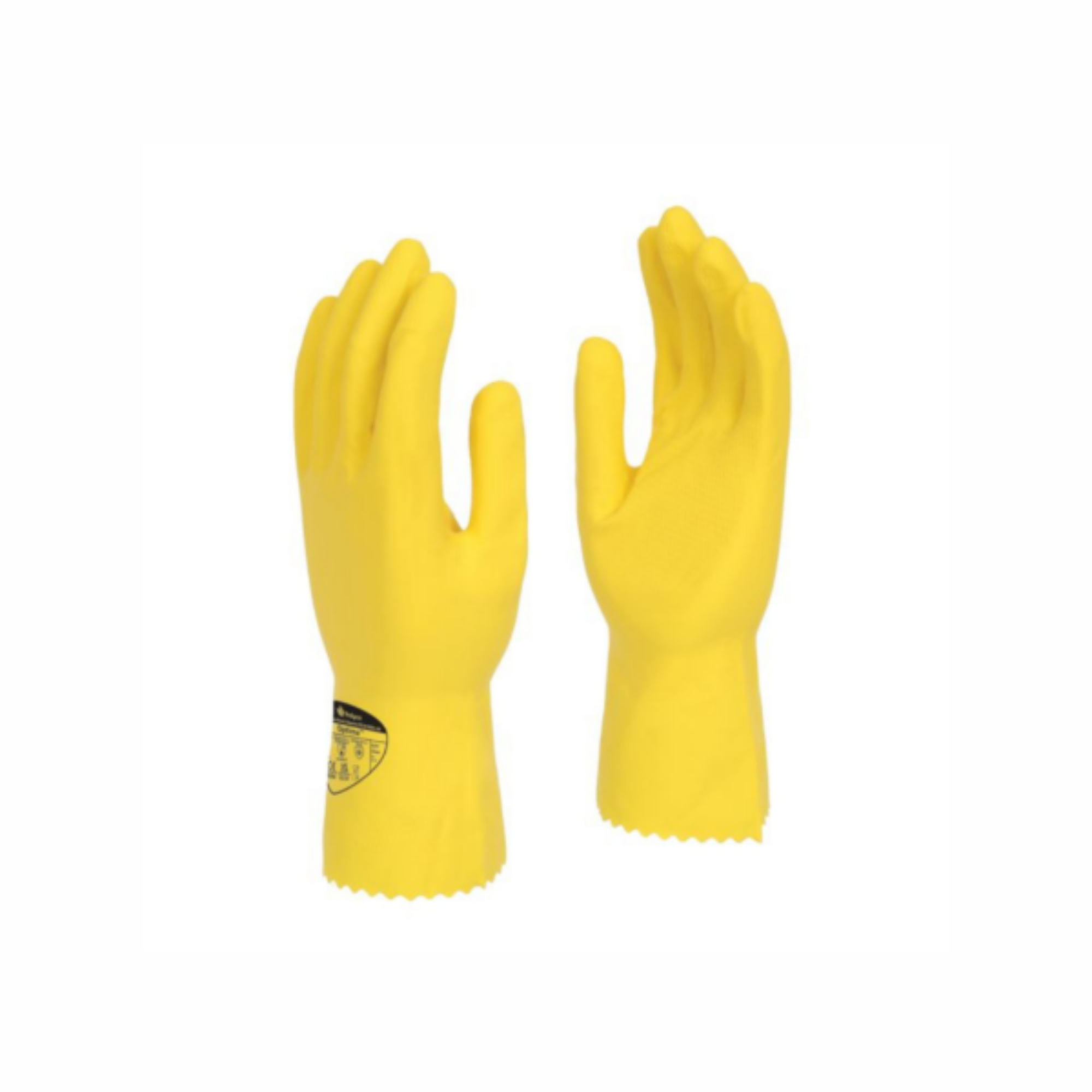 Picture of Household Yellow Rubber Gloves L (12x12)