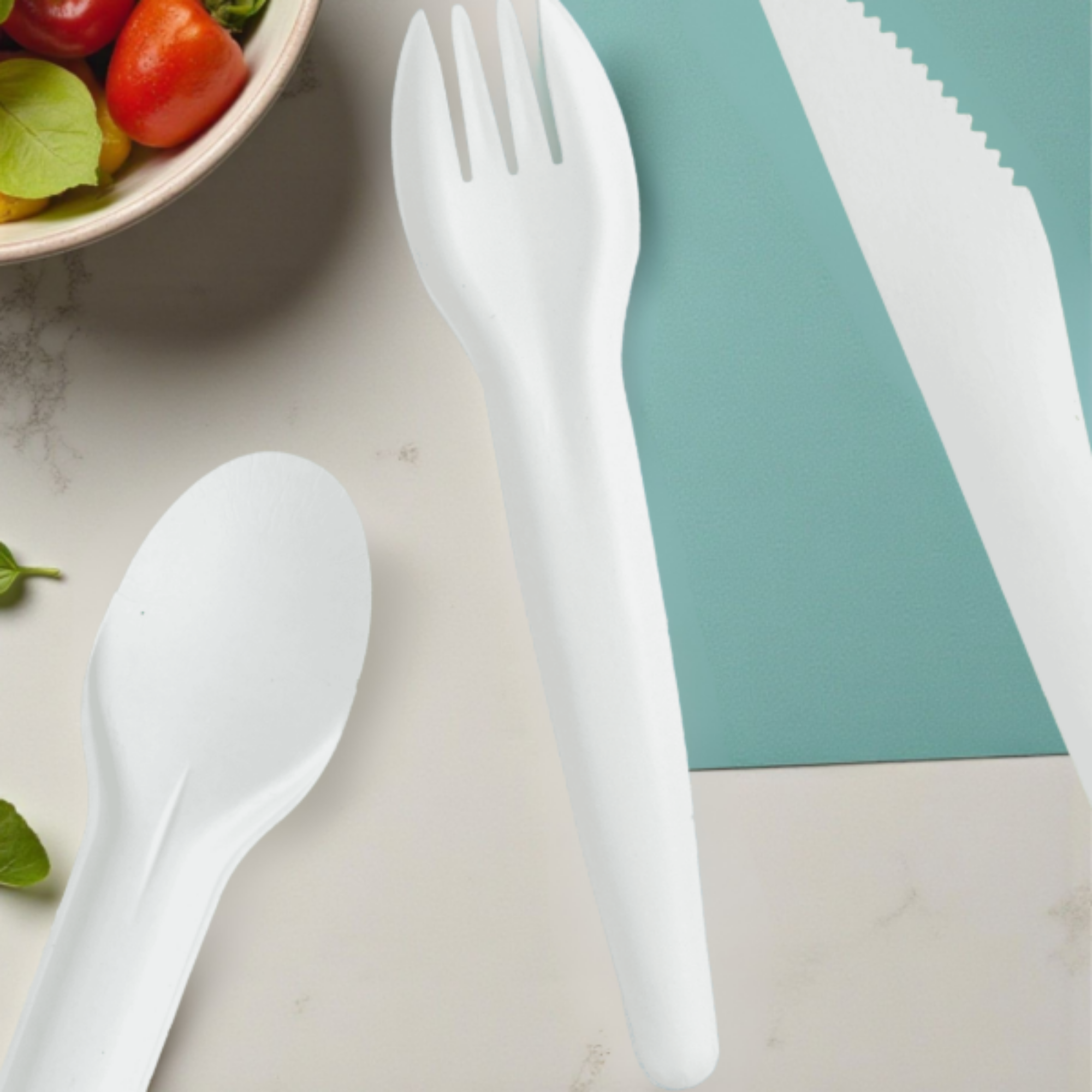 Picture of Standard White Paper Knife (10x100)