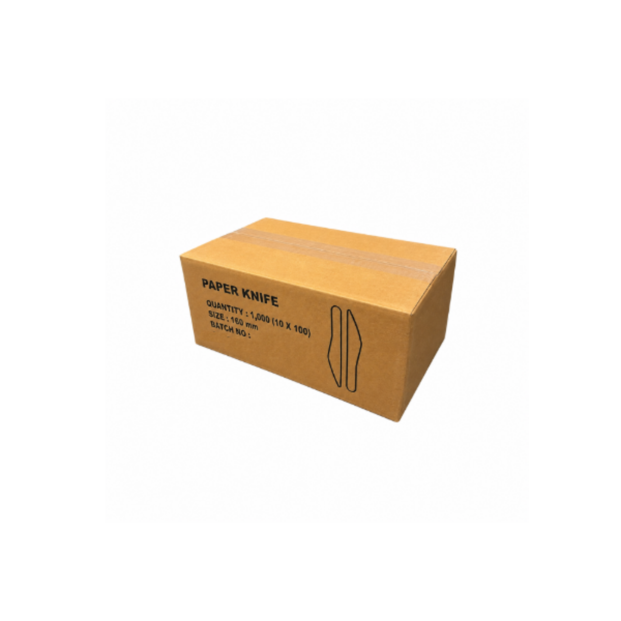 Picture of Standard White Paper Knife (10x100)