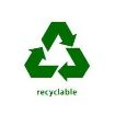 Picture of NEW 375cc rPET Round hinged salad container (8x50)