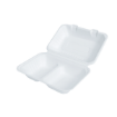 Picture of New 9"x6"x2"-2 Compartment Bagasse Meal Box(4x50's)PFAS FREE
