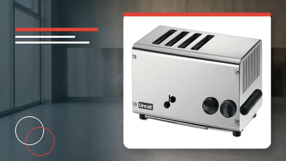 Lincat LT4X Slot Toaster: Daily Operation and Crumb-Tray Cleaning Guide