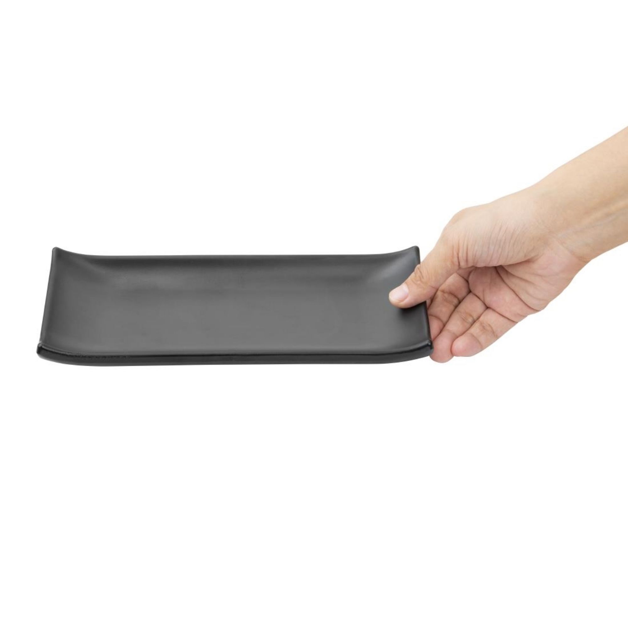 Picture of Olympia Kristallon Fusion Rectangular Small Plates 225mm (6 Pack)