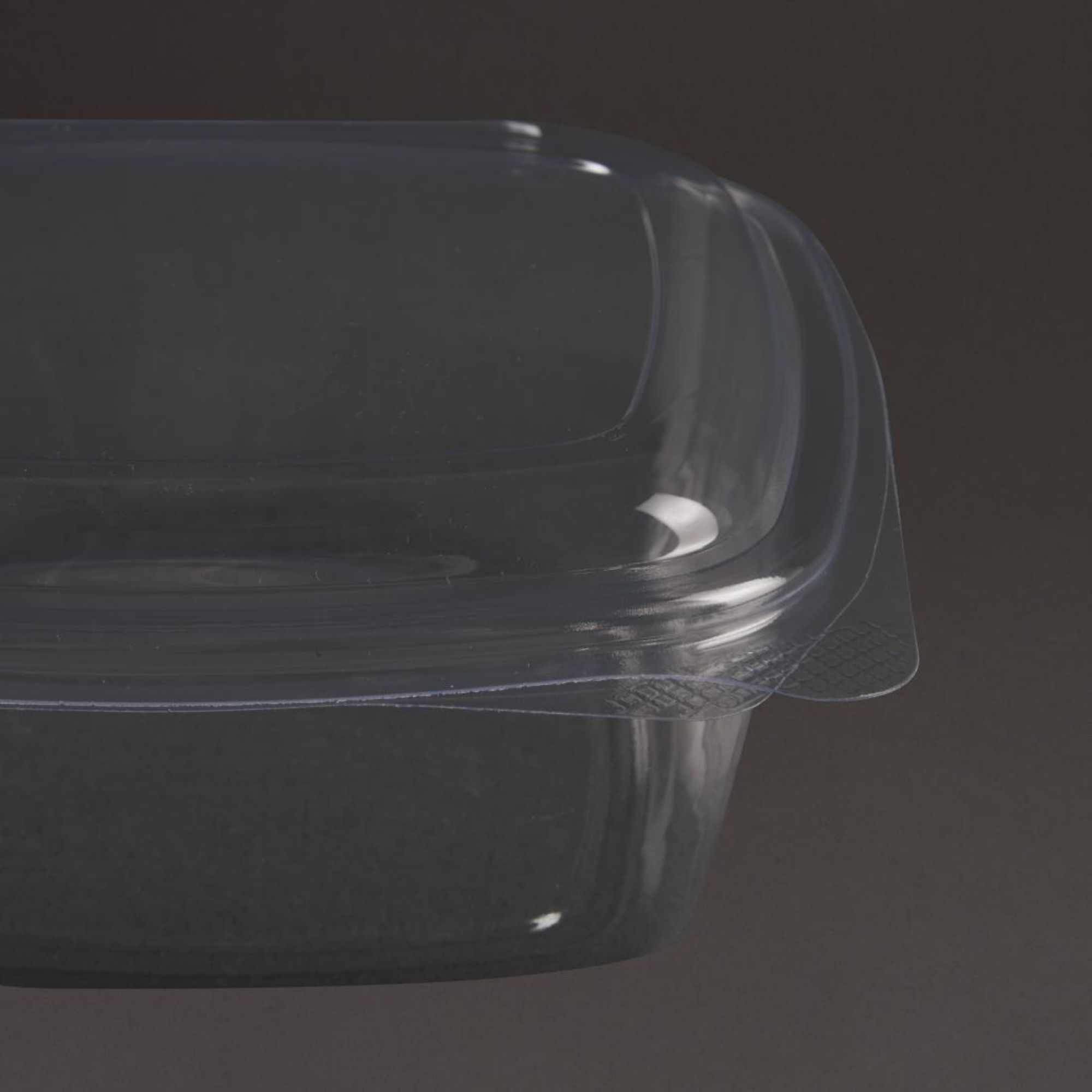 Picture of Vegware Compostable PLA Hinged-Lid Deli Containers 680ml / 24oz (200 Pack)