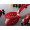 Picture of Matfer Bourgeat Exoglass Perforated Serving Spoon Red 13"