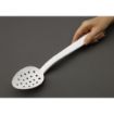 Picture of Matfer Bourgeat Exoglass Perforated Serving Spoon White 13"