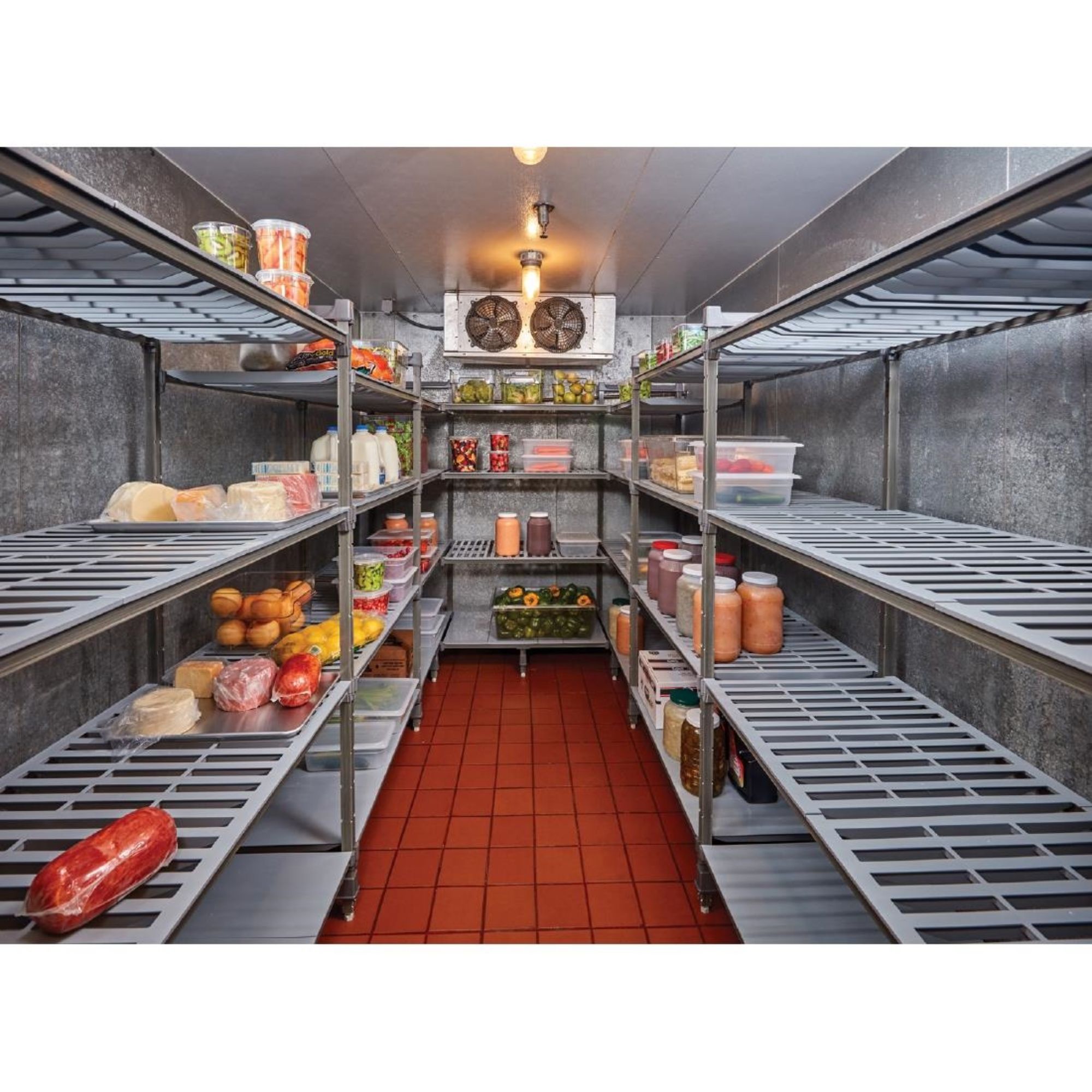 Picture of Cambro Camshelving Basics Plus Add-On Unit 4 Tier With Vented Shelves 1630(H)x 870(W)x 540(D)mm