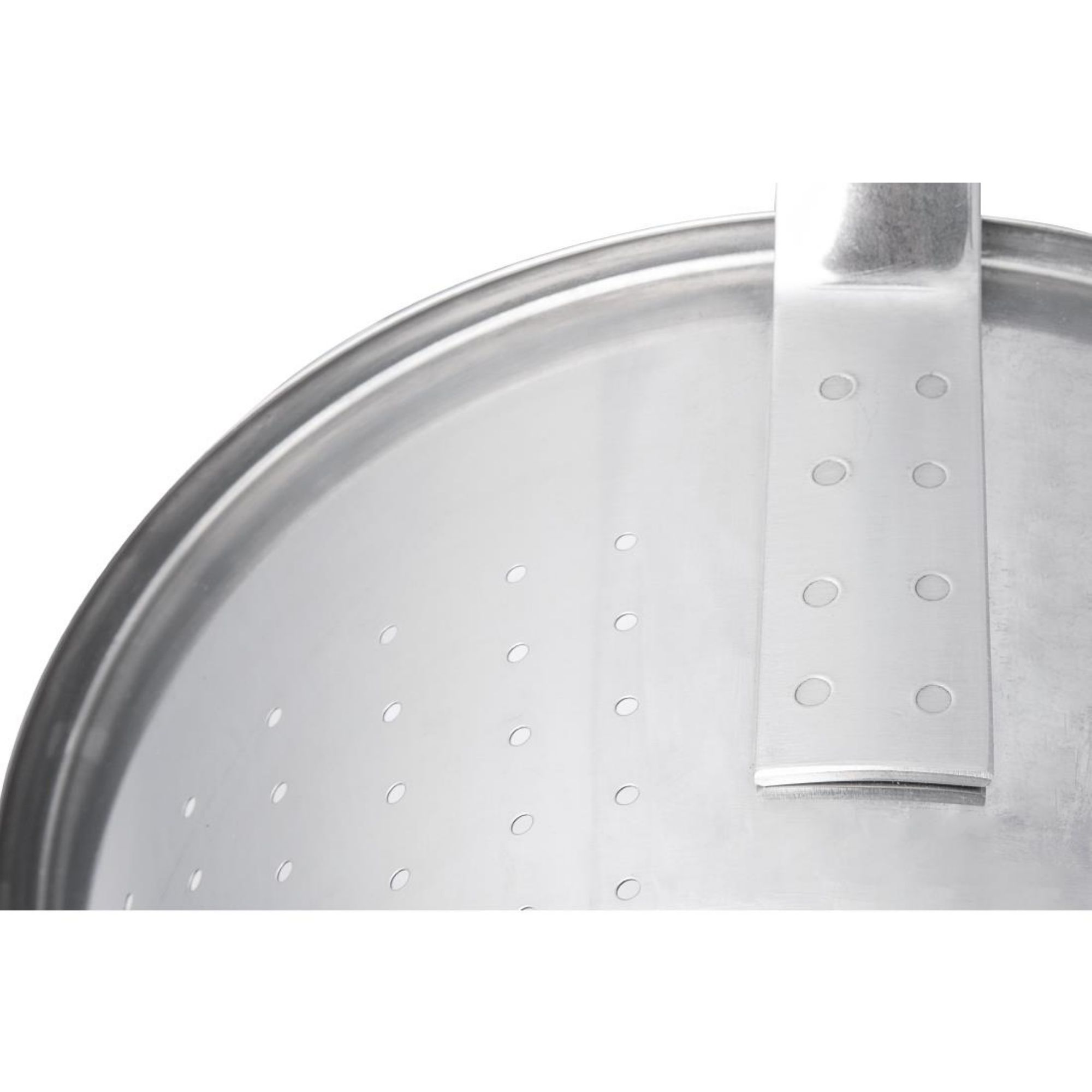 Picture of DeBuyer Stainless Steel Conical Colander With Hook 28cm