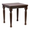 Picture of Cotswold Dark Wood Square Dining Table 700x700mm