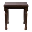 Picture of Cotswold Dark Wood Square Dining Table 700x700mm