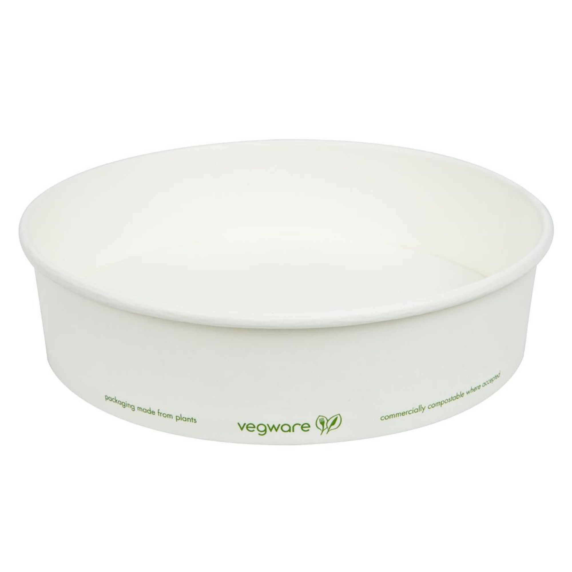Picture of Vegware 185-Series Compostable Bon Appetit Food Bowls 26oz (300 Pack)