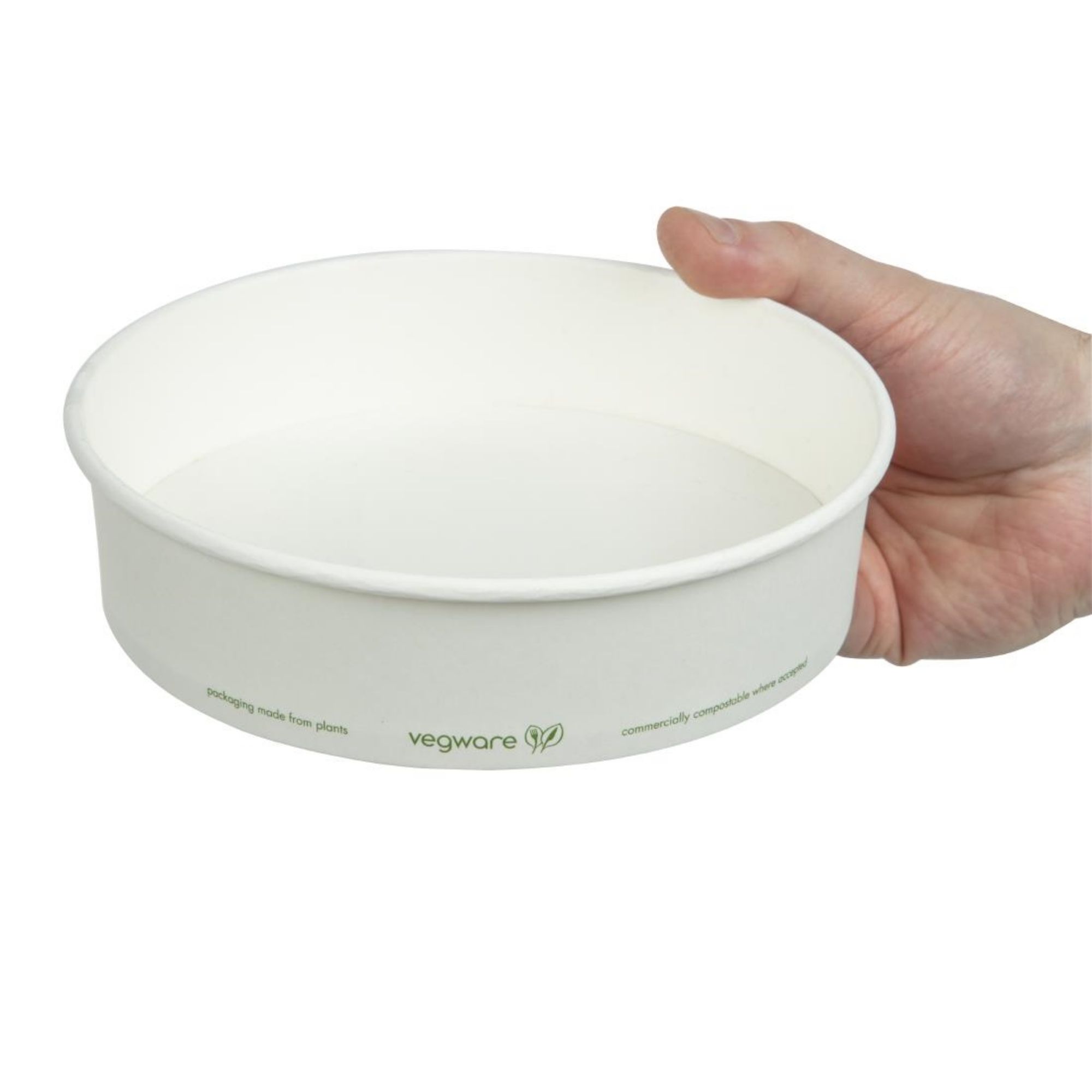Picture of Vegware 185-Series Compostable Bon Appetit Food Bowls 26oz (300 Pack)