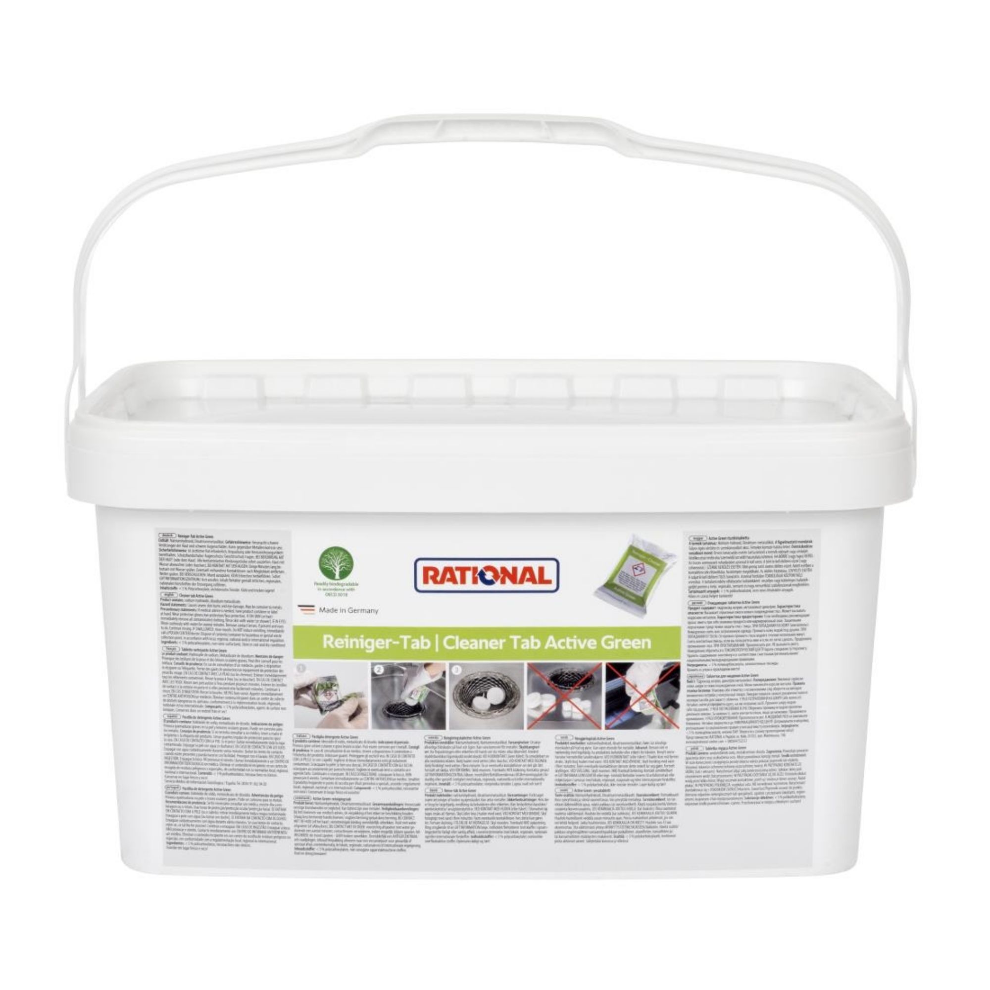 Picture of Rational Oven Cleaning Detergent Tabs Active Green (150 Pack)