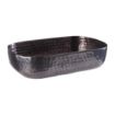 Picture of APS Hammered Serving Bowl Black 155 x 230mm