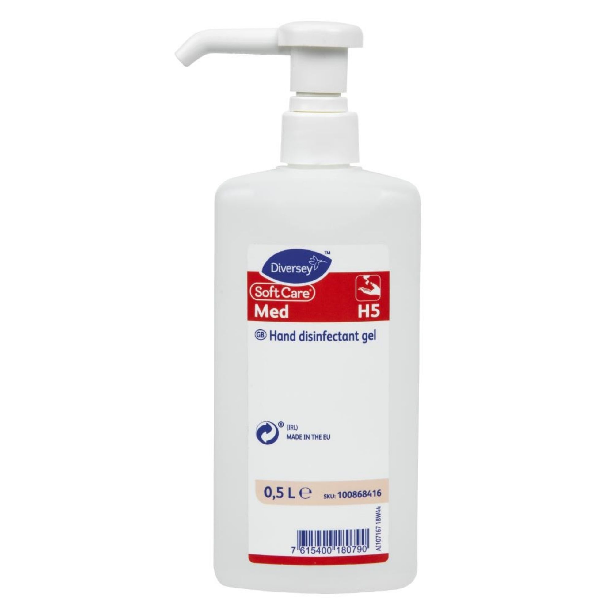 Picture of Diversey SoftCare H5 Alcohol Hand Sanitising Gel 500ml (Single Pack)