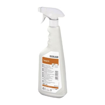 Picture of Ecolab Carpet B Carpet Cleaner For Oil & Fat-Based Stains Ready To Use 500ml (6 Pack)