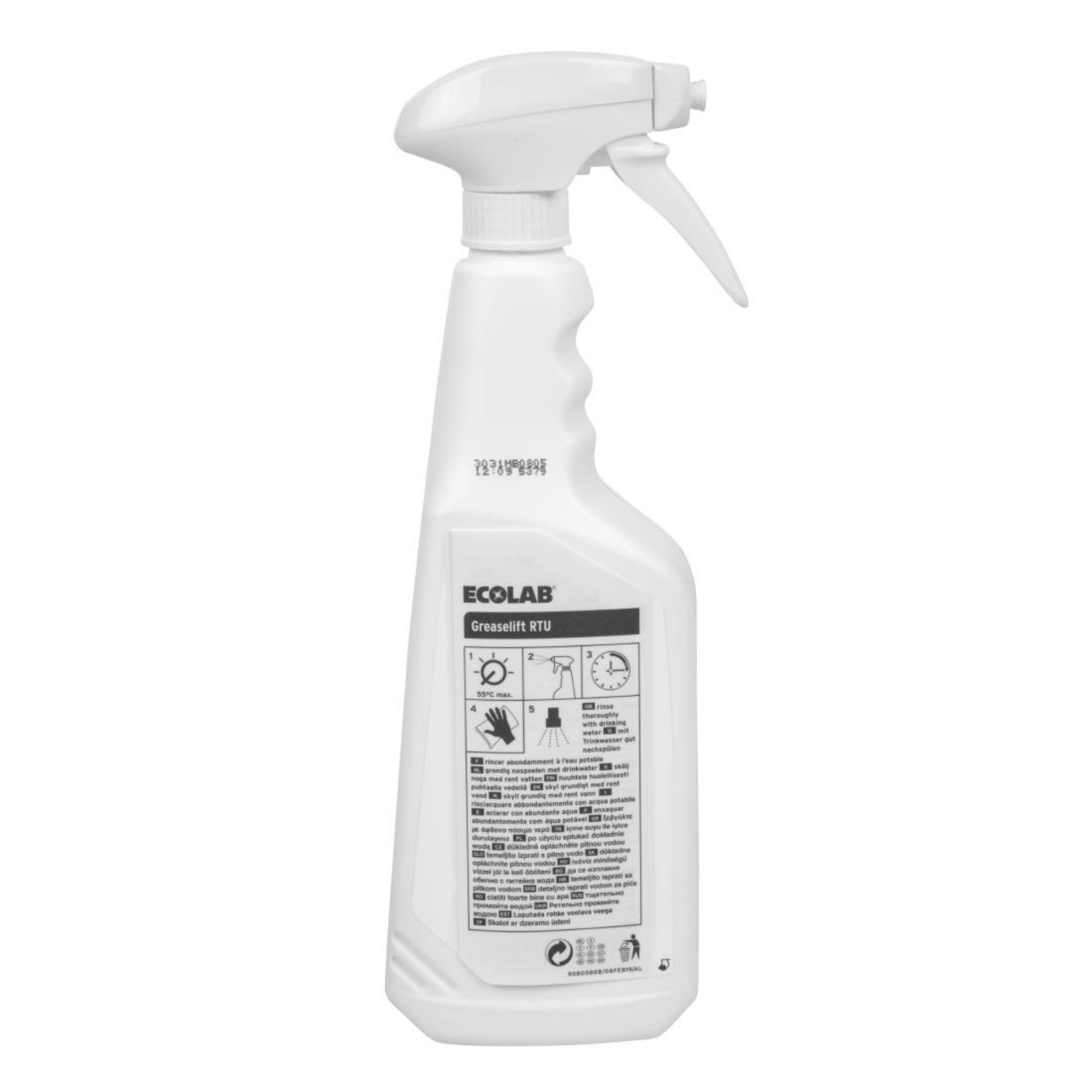 Picture of Ecolab GreaseLift Kitchen Degreaser Ready To Use 750ml (6 Pack)