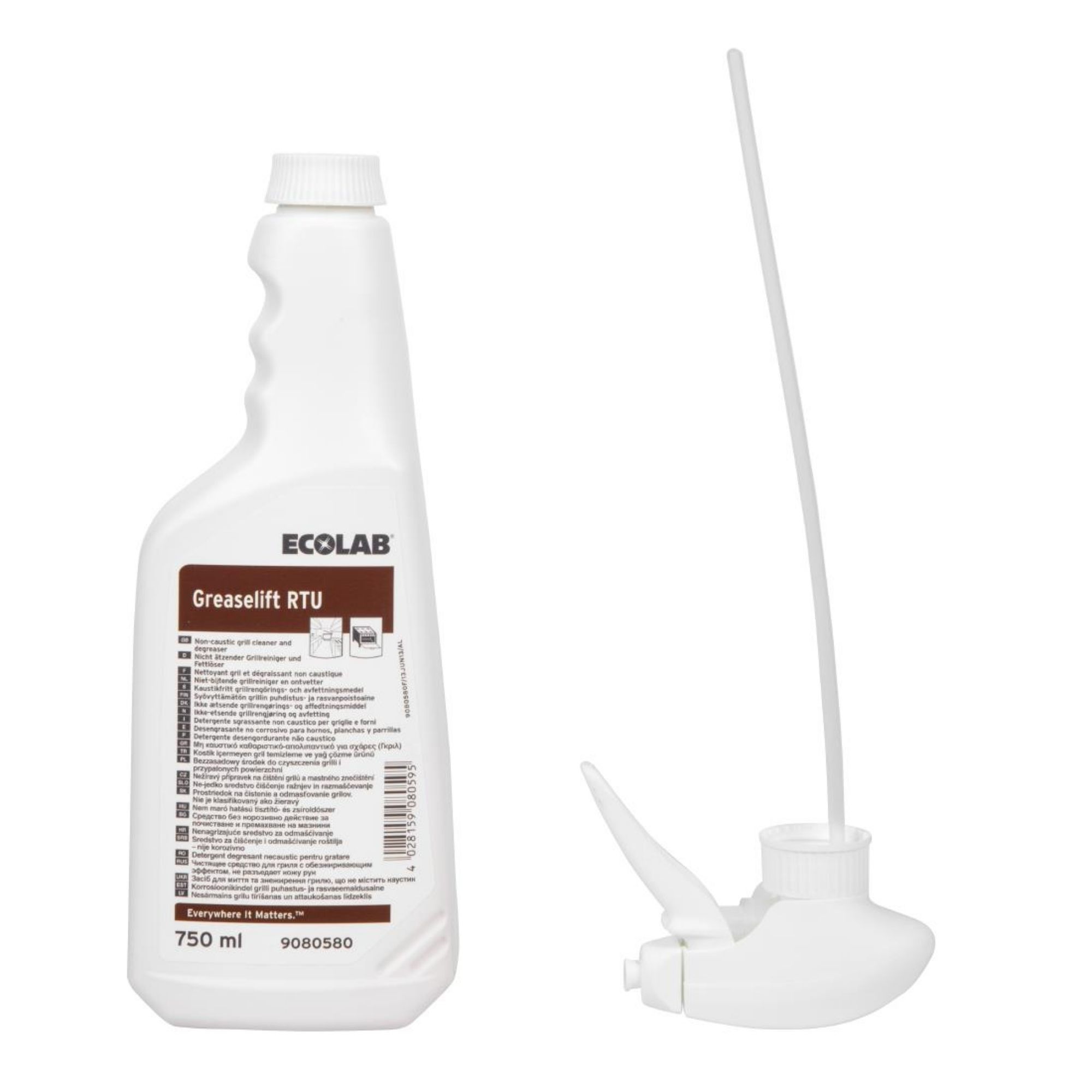 Picture of Ecolab GreaseLift Kitchen Degreaser Ready To Use 750ml (6 Pack)