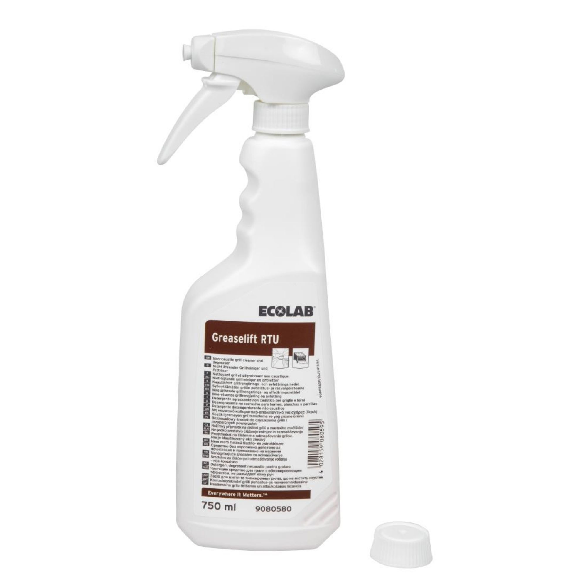Picture of Ecolab GreaseLift Kitchen Degreaser Ready To Use 750ml (6 Pack)