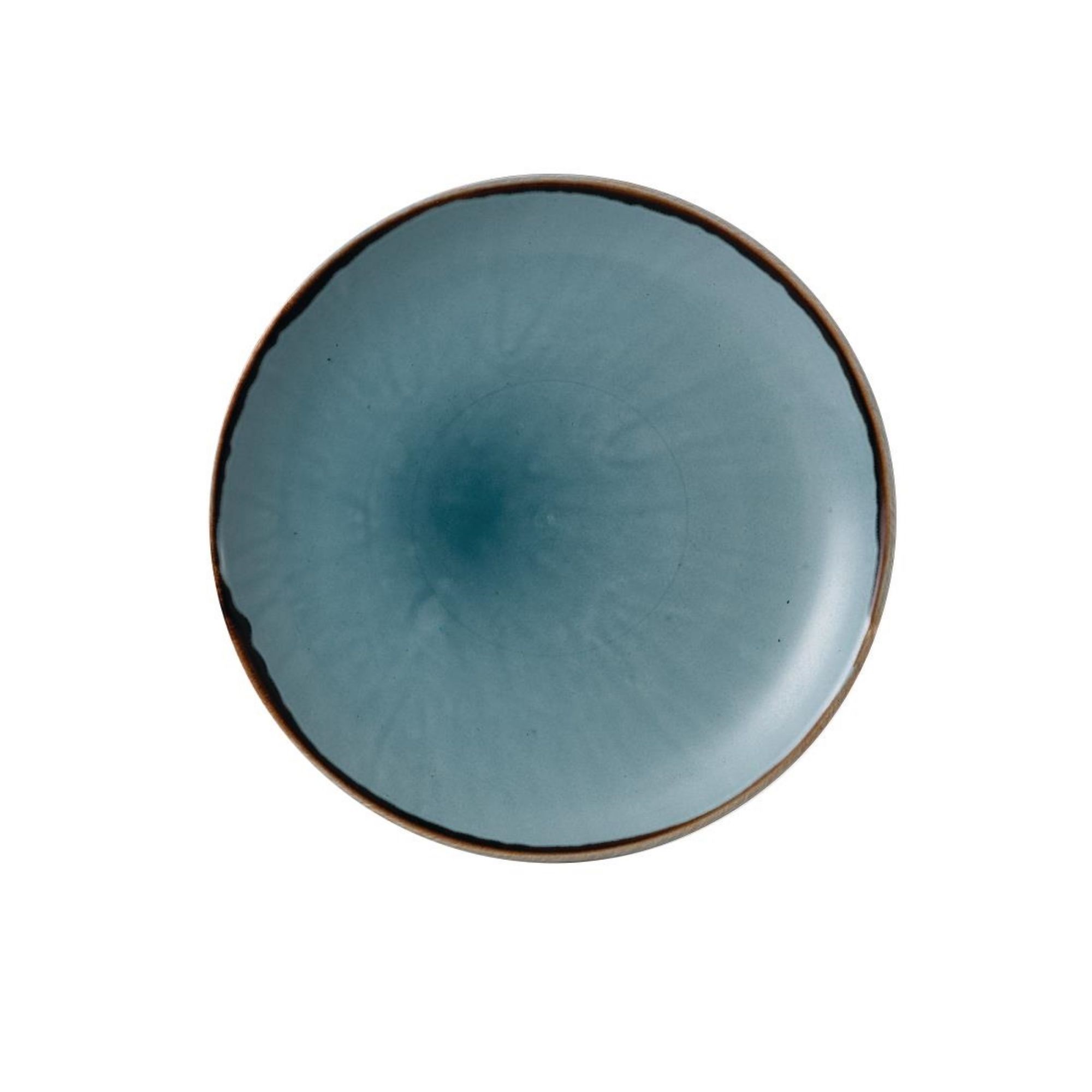 Picture of Dudson Harvest Evolve Coupe Plates Blue 217mm (12 Pack)