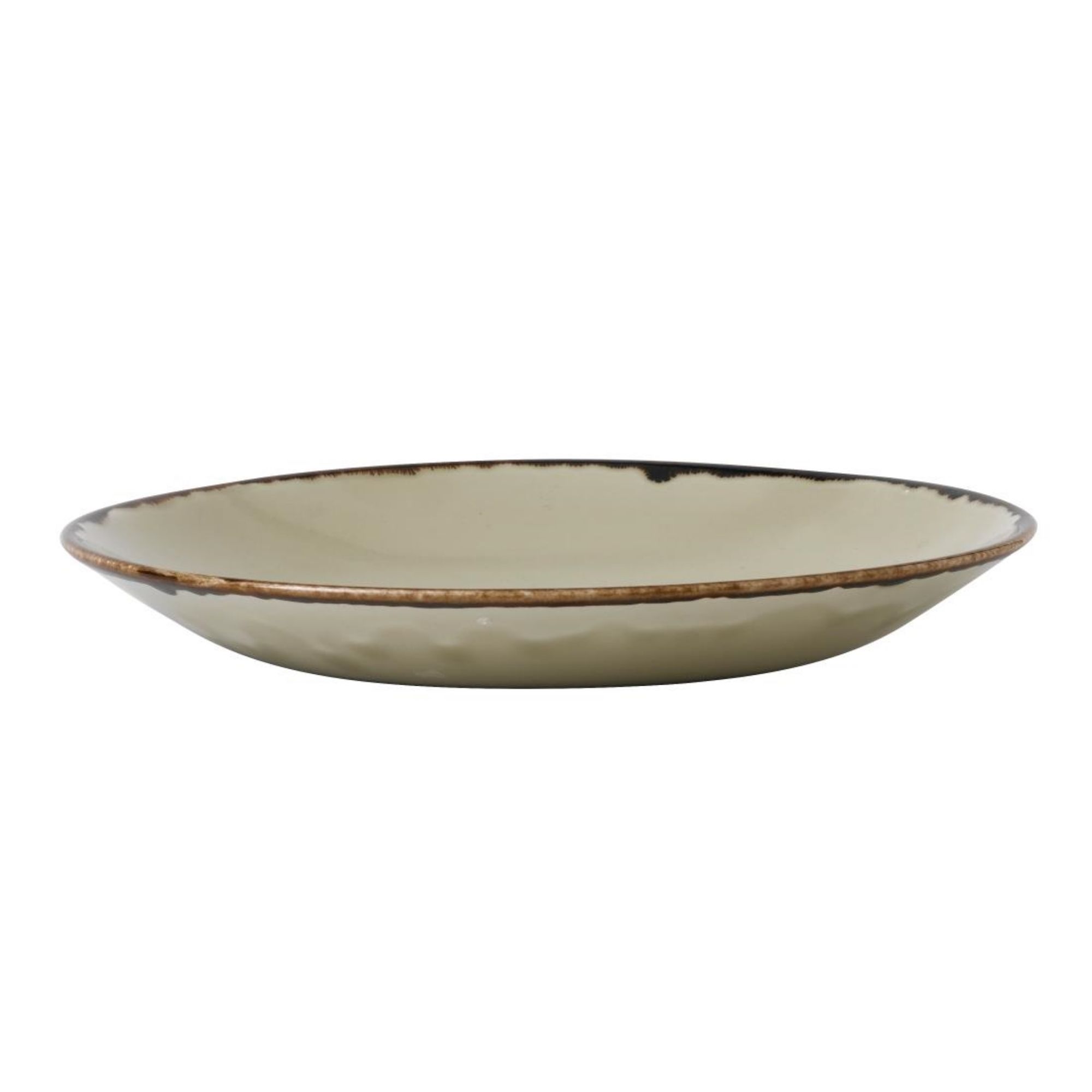 Picture of Dudson Harvest Deep Coupe Plates Linen 281mm (12 Pack)