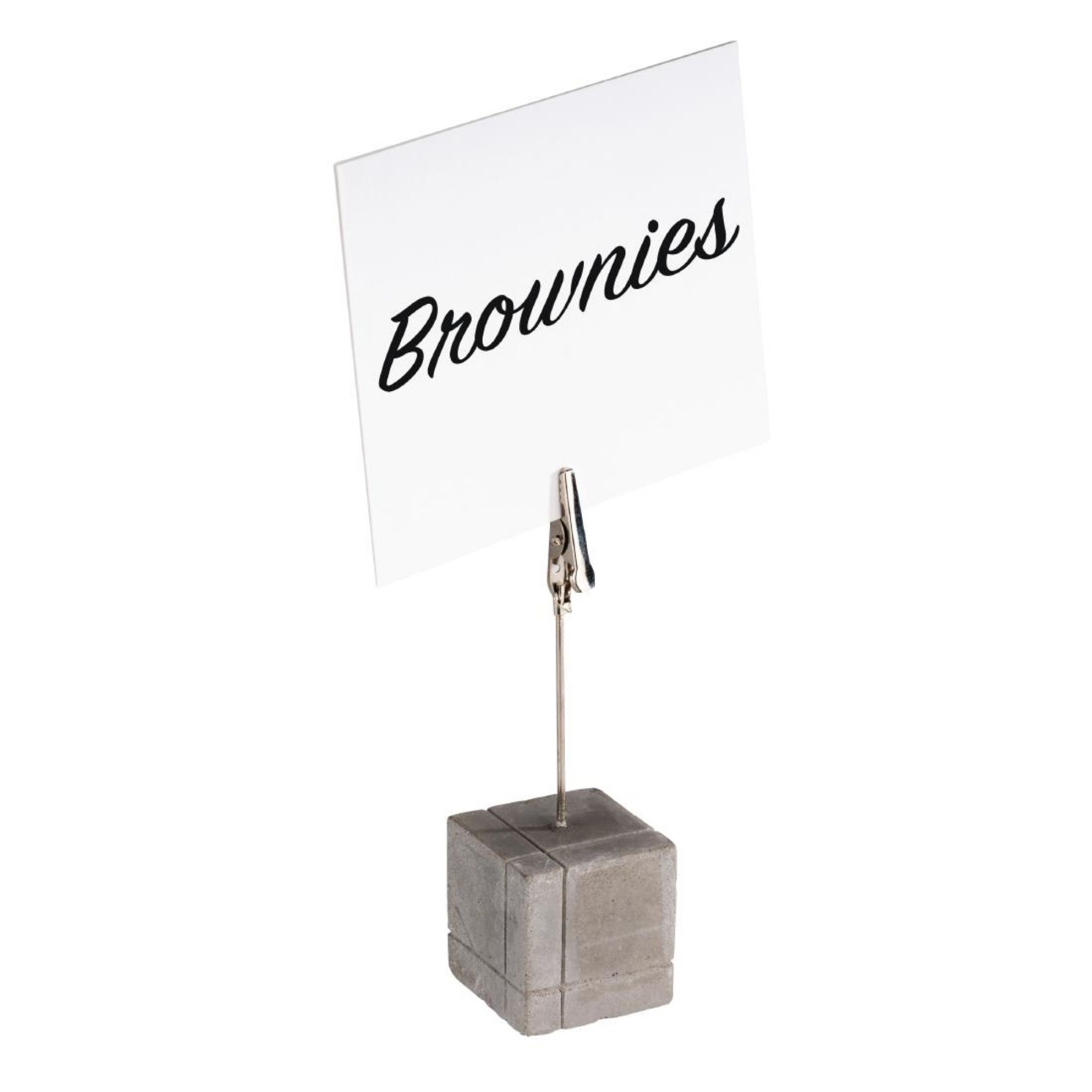 Picture of APS Concrete Effect Table Stand Square With Peg (4 Pack)