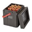 Picture of Cambro Cam GoBox Tall Beverage Box Insulated Drinks Carrier With Strap 35Ltr