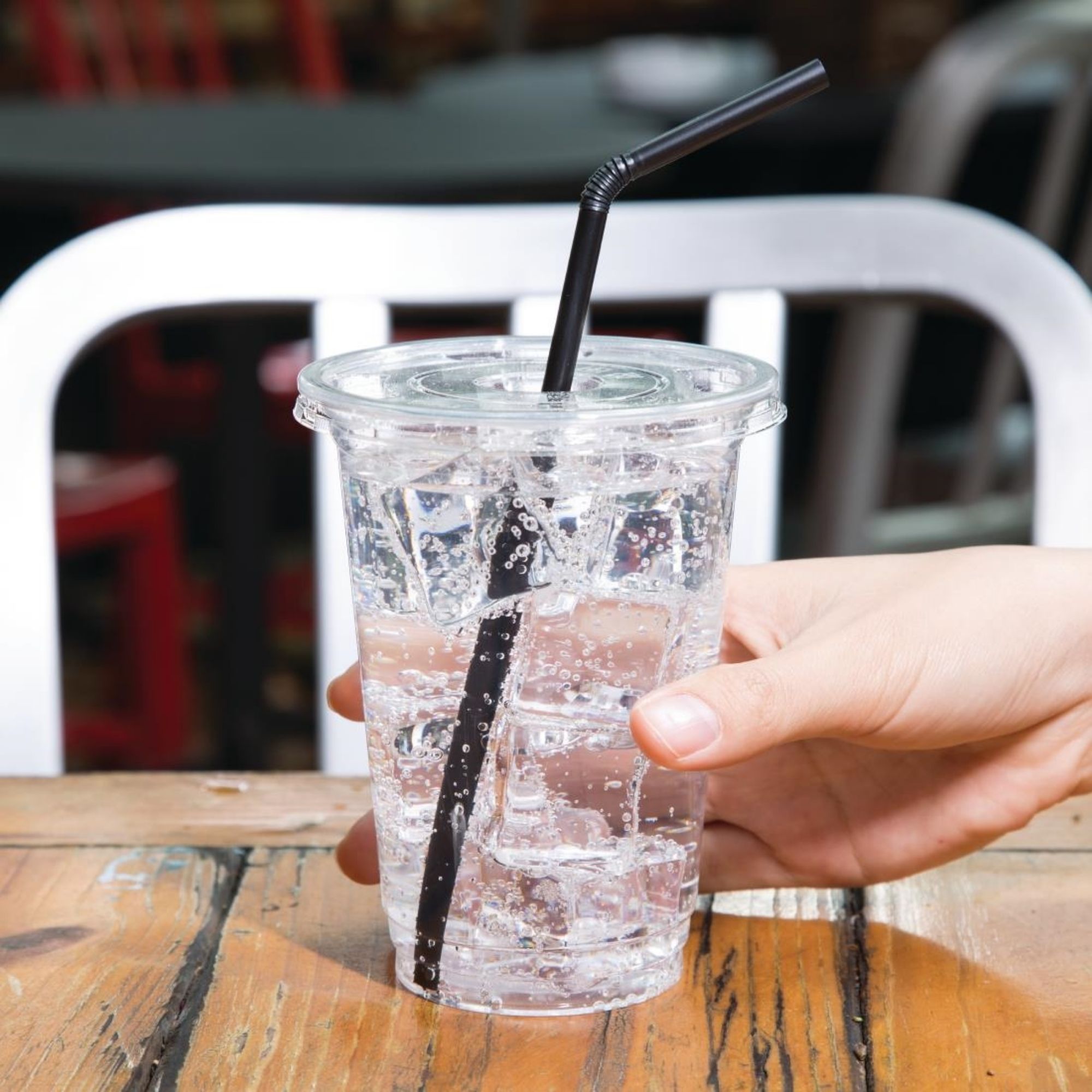 Picture of Fiesta Compostable PLA Cold Cups 454ml / 16oz (1000 Pack)