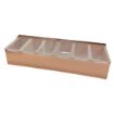 Picture of Beaumont 6 Compartment Condiment Holder Copper Plated