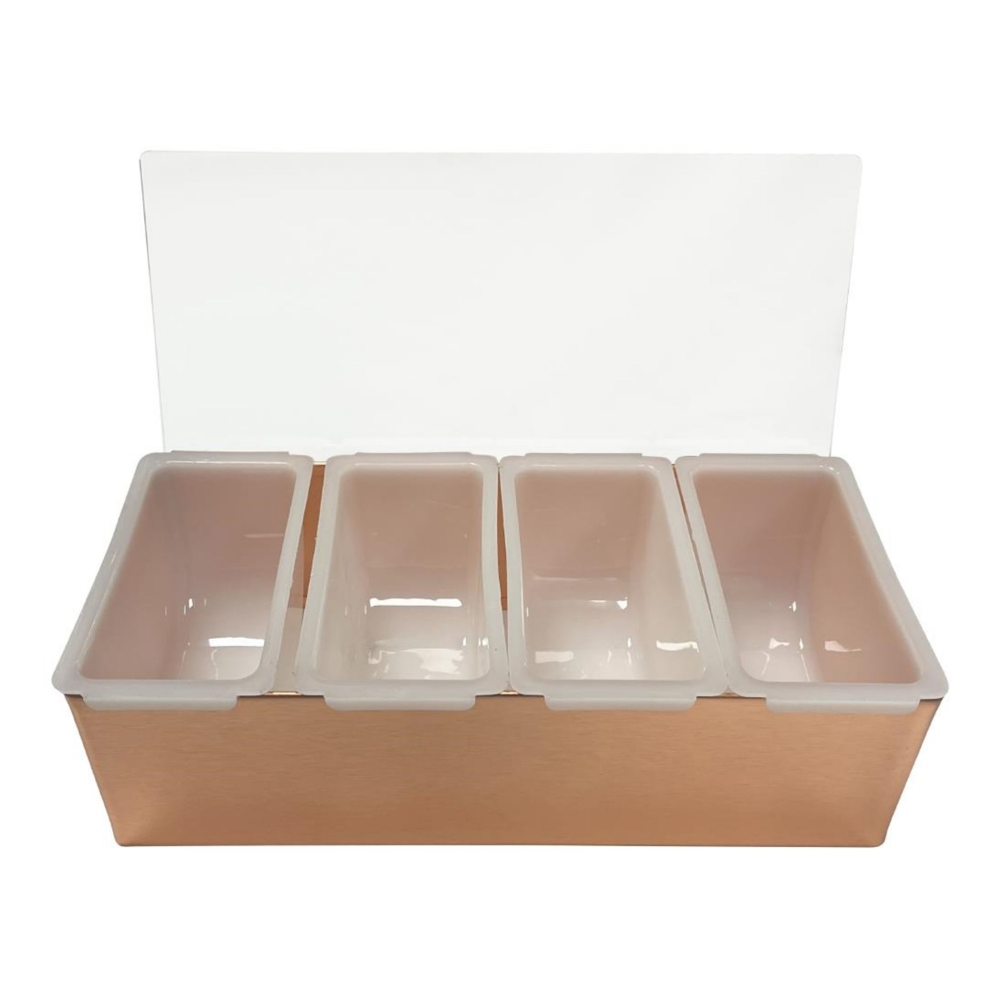 Picture of Beaumont 4 Compartment Condiment Holder Copper Plated