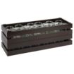 Picture of APS Superbox Buffet Crate Black GN2/4