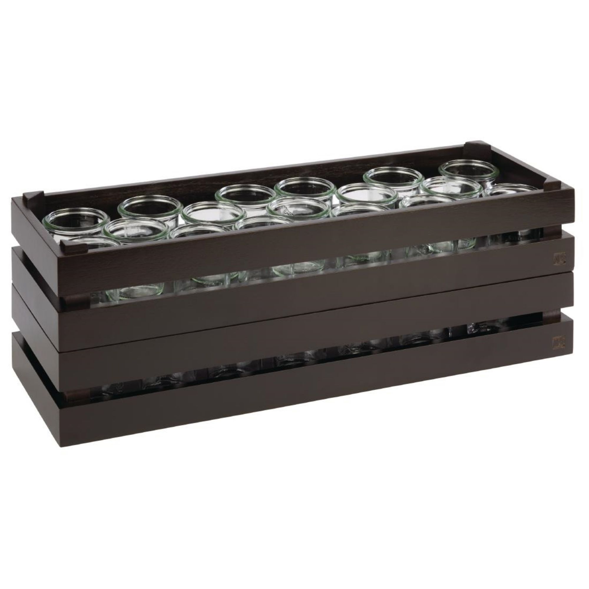 Picture of APS Superbox Buffet Crate Black GN2/4
