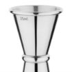 Picture of Olympia Banded Jigger Chrome 25ml/50ml