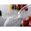 Picture of Matfer Bourgeat Exoglass Perforated Serving Spoon Clear 13"