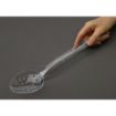 Picture of Matfer Bourgeat Exoglass Perforated Serving Spoon Clear 13"