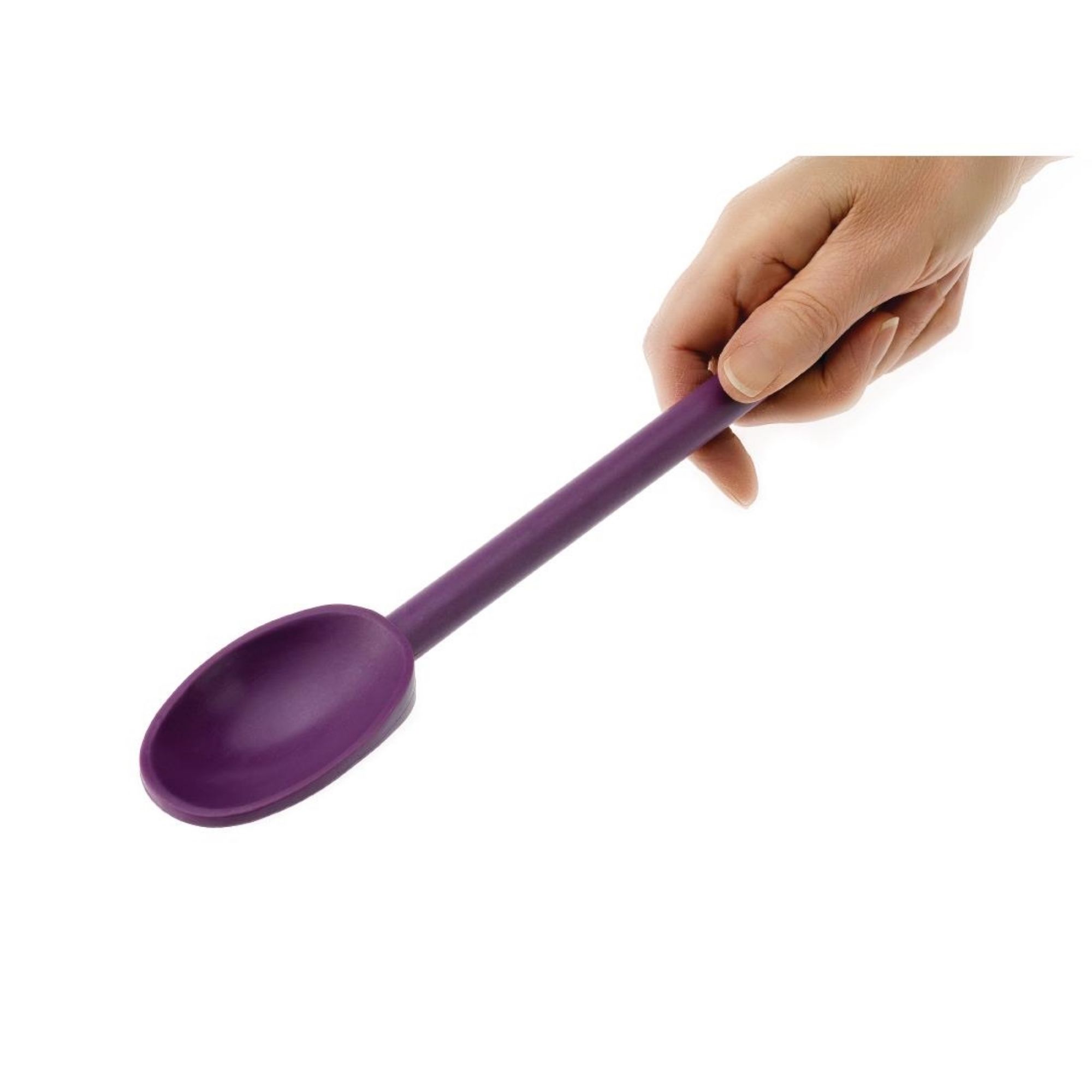 Picture of Matfer Bourgeat Exoglass Spoon Purple 12"