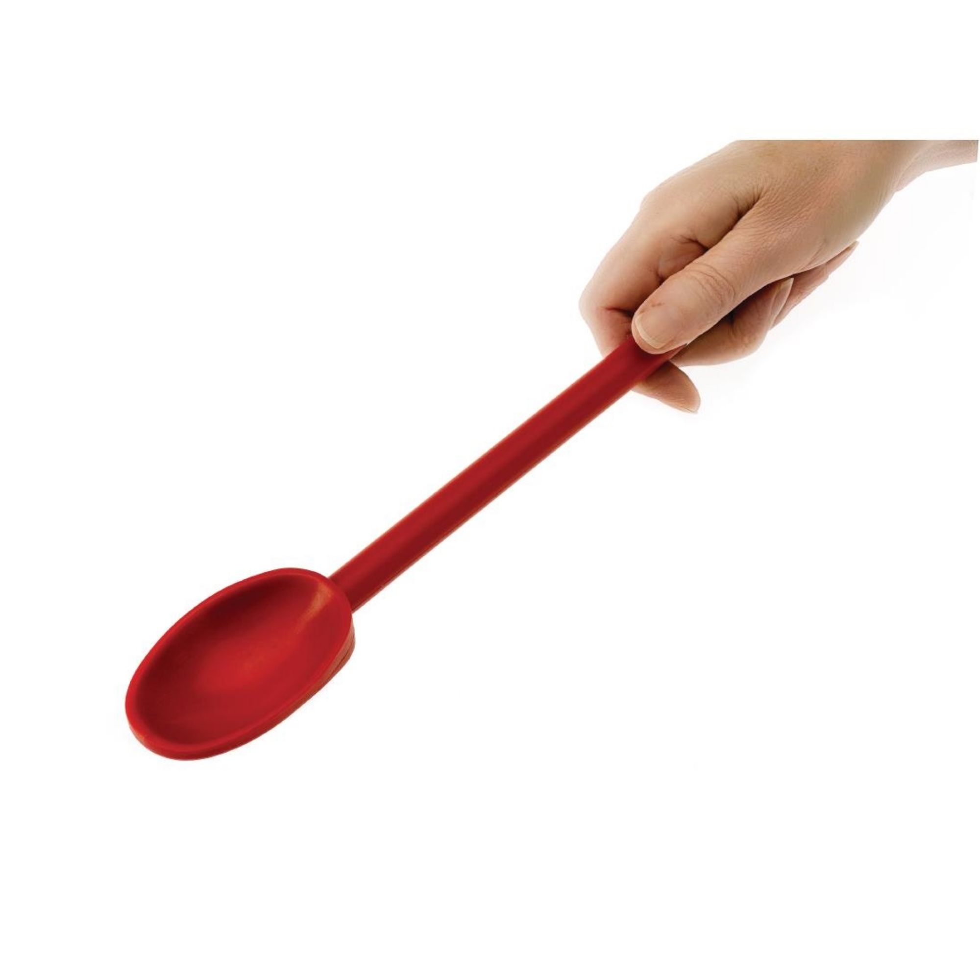 Picture of Matfer Bourgeat Exoglass Spoon Red 12"