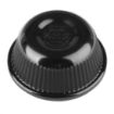 Picture of Olympia Kristallon Melamine Fluted Ramekins Black 57mm (12 Pack)