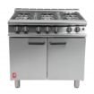 Picture of Falcon 6 Burner Dominator Plus Oven Range G3101 Natural Gas with Feet