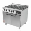 Picture of Falcon 6 Burner Dominator Plus Oven Range G3101 Natural Gas with Feet
