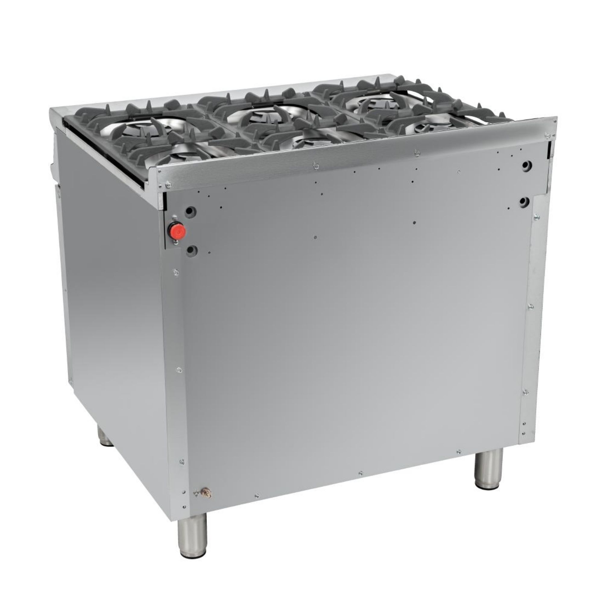 Picture of Falcon 6 Burner Dominator Plus Oven Range G3101 Natural Gas with Feet