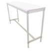 Picture of Gopak Enviro Indoor White Rectangle Poseur Table 1200mm