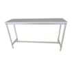Picture of Gopak Enviro Indoor Storm Grey Rectangle Poseur Table 1200mm