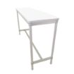 Picture of Gopak Enviro Indoor White Rectangle Poseur Table 1200mm
