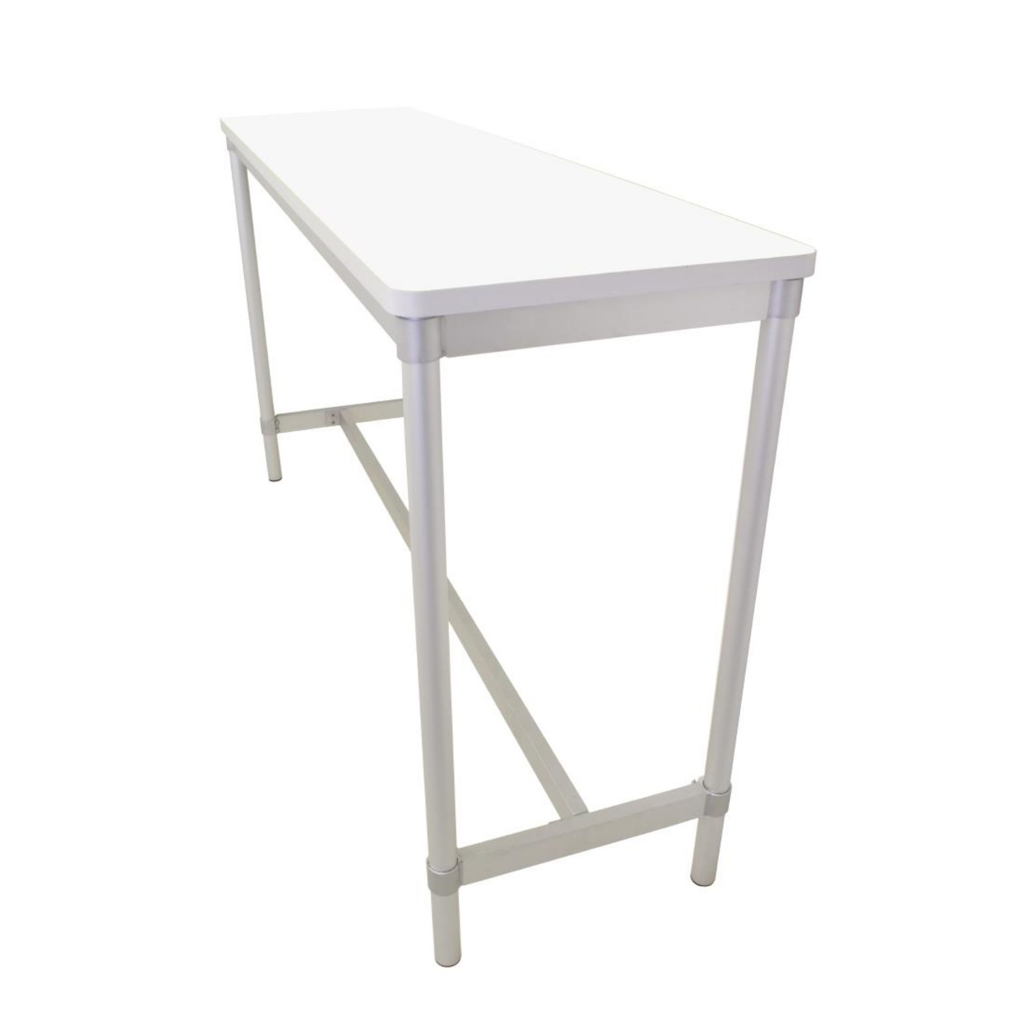 Picture of Gopak Enviro Indoor White Rectangle Poseur Table 1200mm