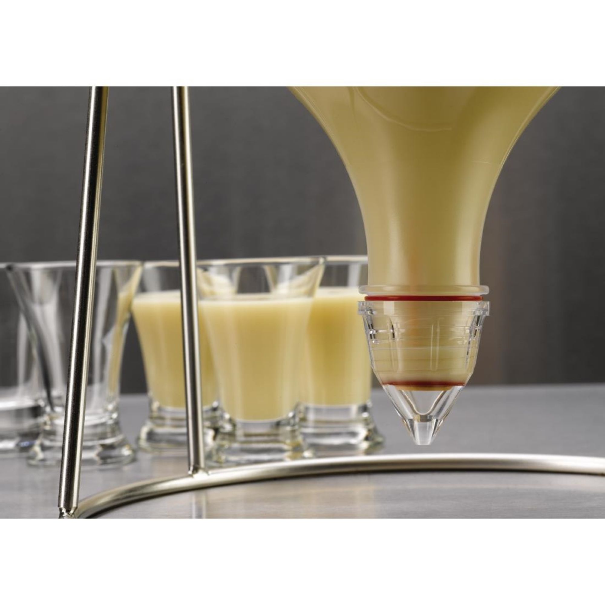 Picture of Matfer Bourgeat Piston Funnel with Stand 1.5Ltr
