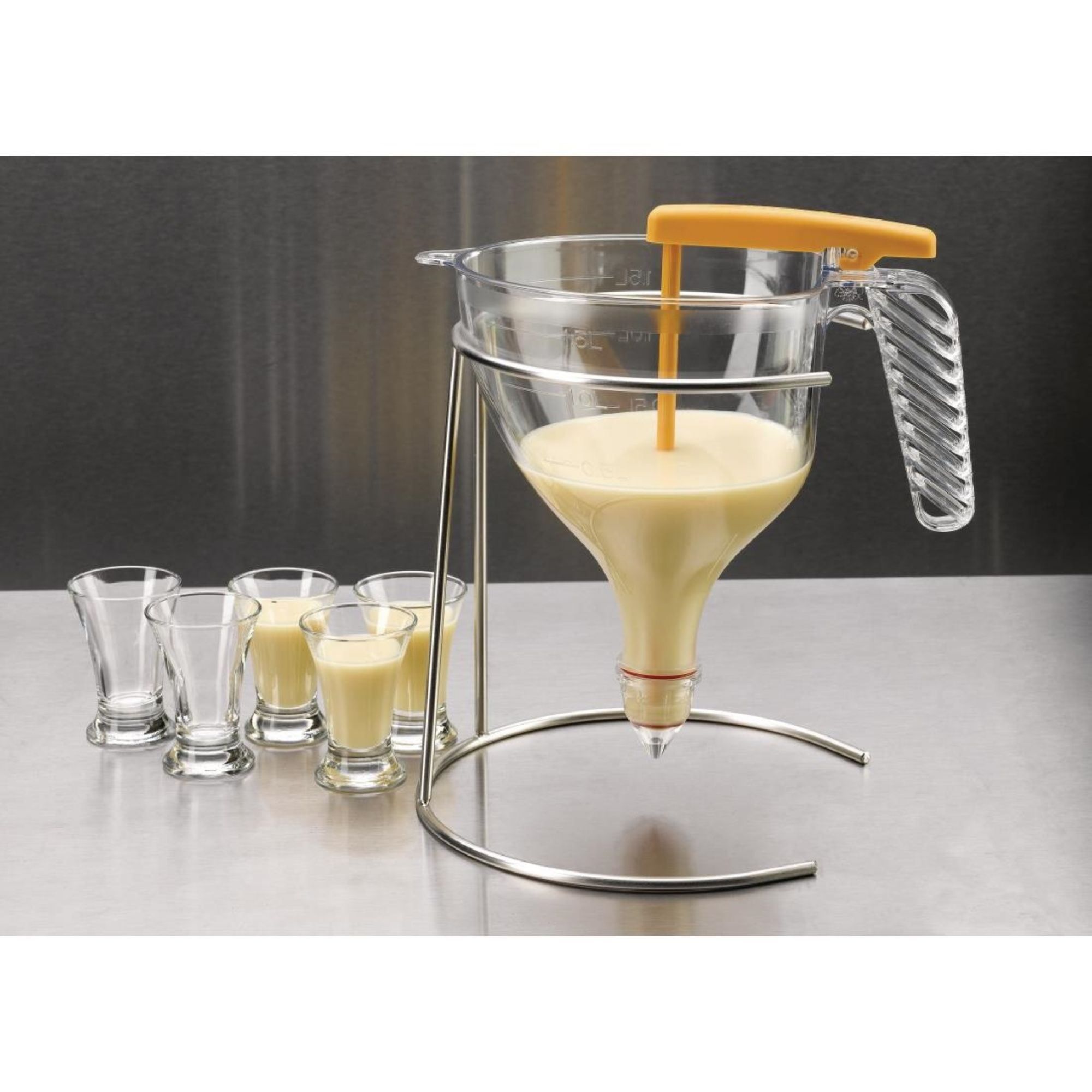 Picture of Matfer Bourgeat Piston Funnel with Stand 1.5Ltr