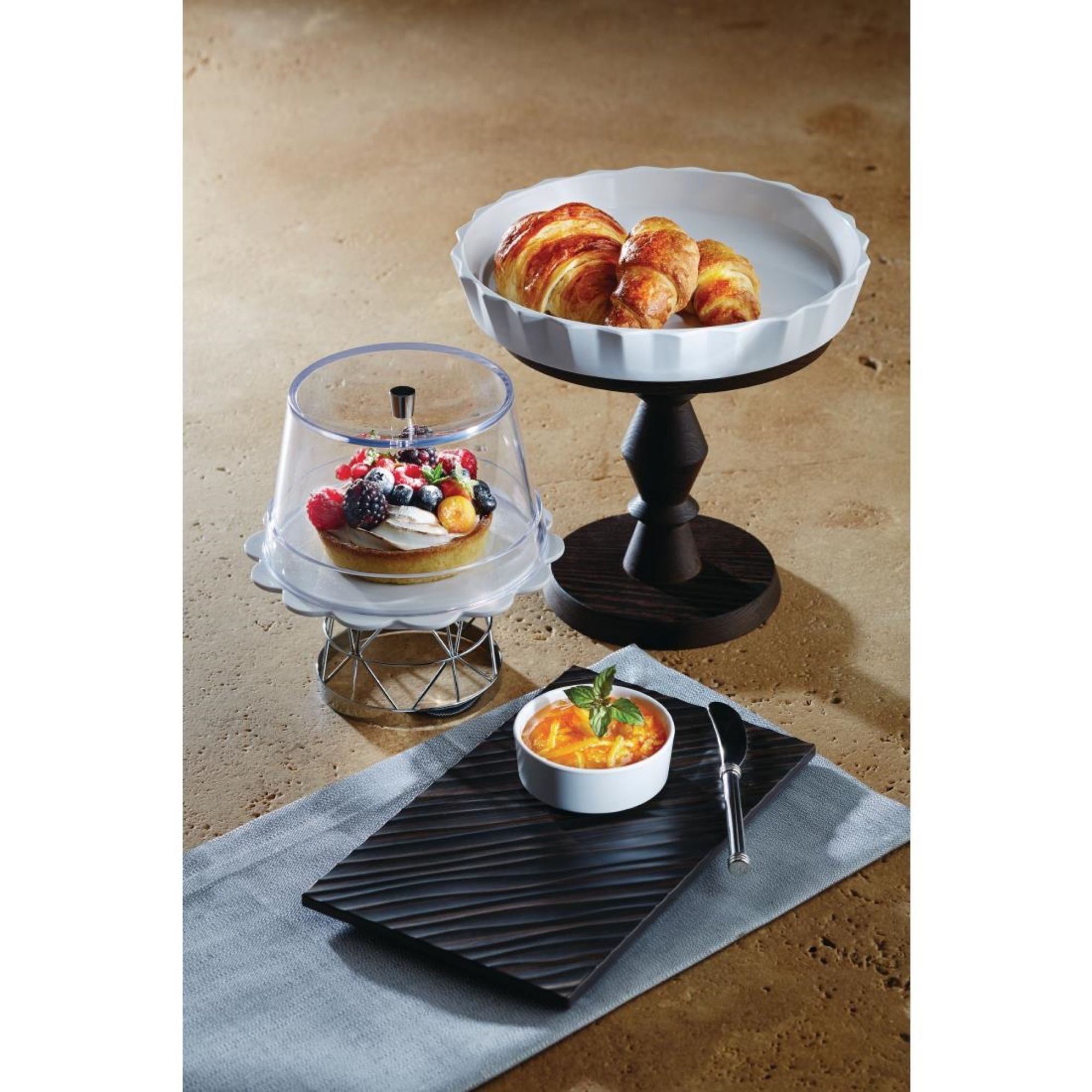 Picture of APS+ Bakery Tray Cover Clear 235mm