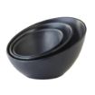 Picture of APS Zen Melamine Round Sloped Bowl Black 150ml